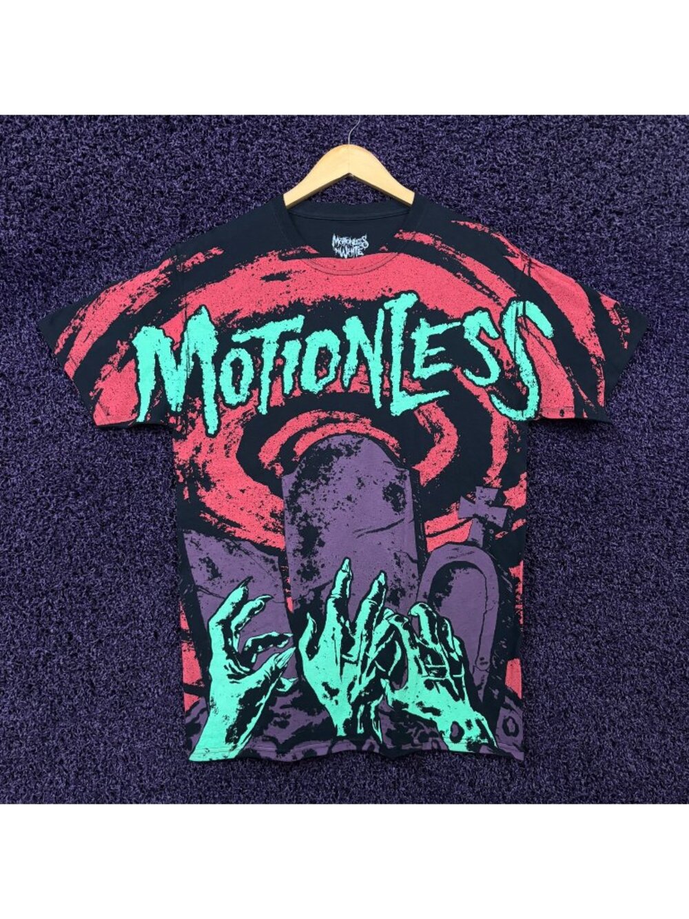 Motionless in White Graveyard Shift Rock T-Shirt Size Medium